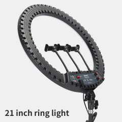 Ring Light Gigante Jmary FM-21R 52cm (21") | Bi-Color (2900-6500K) com Controlo Remoto e Dimerização Contínua