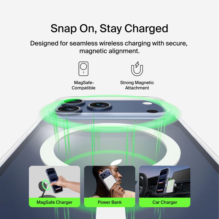 Capa Protetora Magnética Belkin para iPhone 17