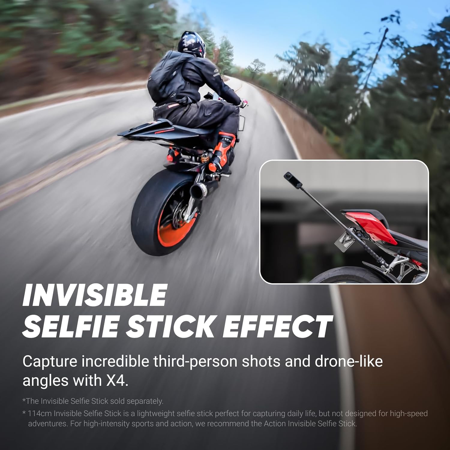 Insta360 X4 – Câmera de Ação 360° 8K