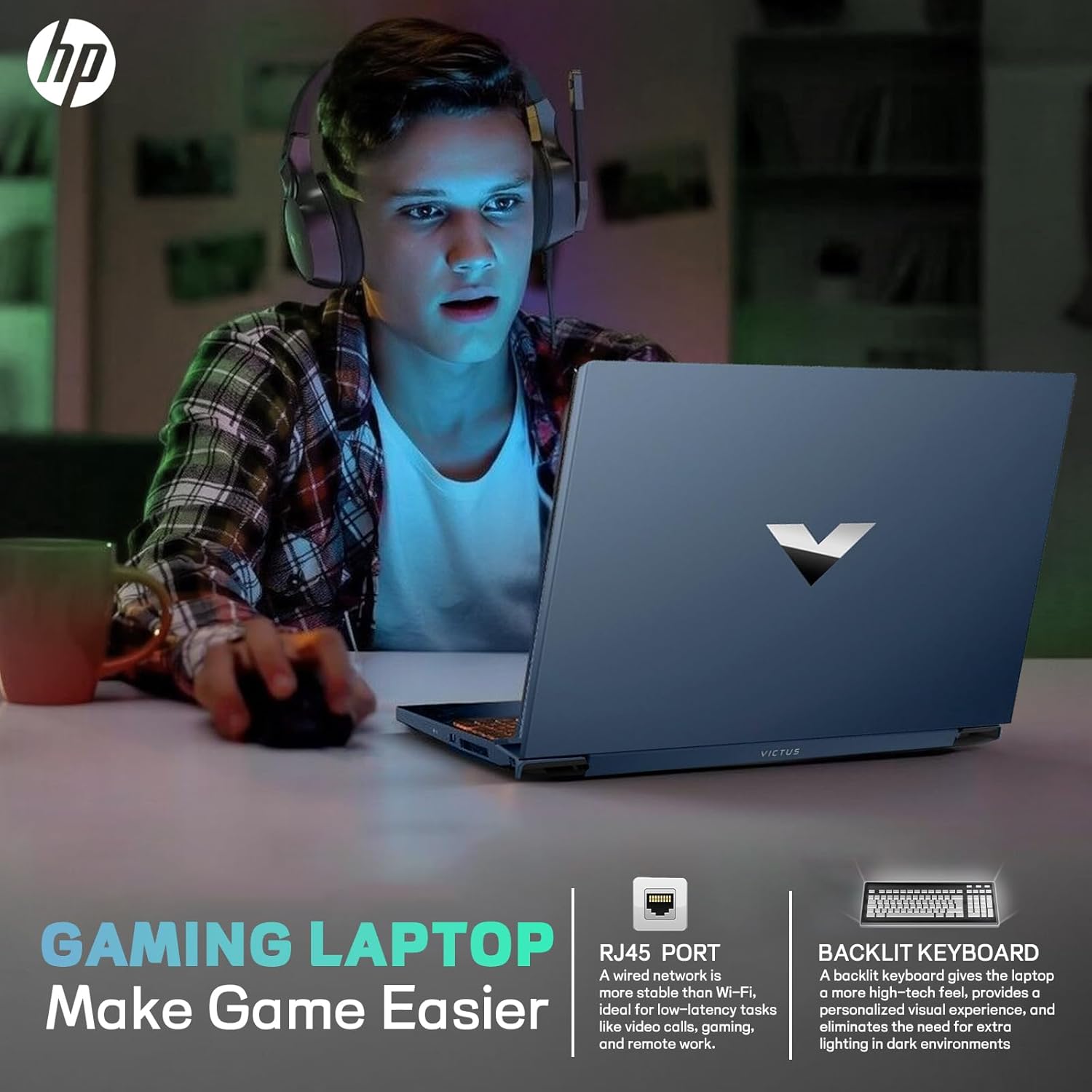 HP Victus 15-fa1657nr Gaming Laptop | Intel Core i7-13620H | 32GB RAM | 1TB SSD | 15.6”