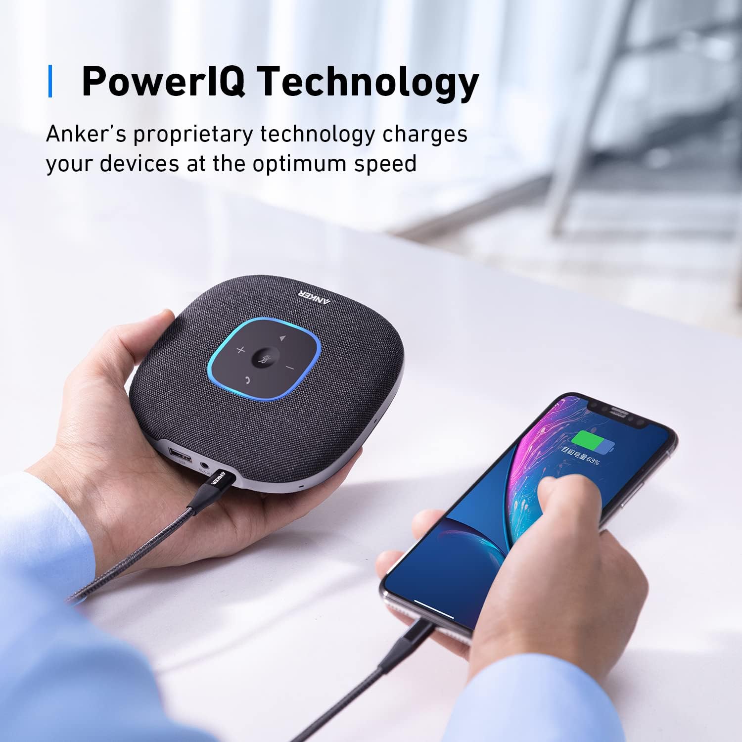 Speakerphone Bluetooth Anker PowerConf S3