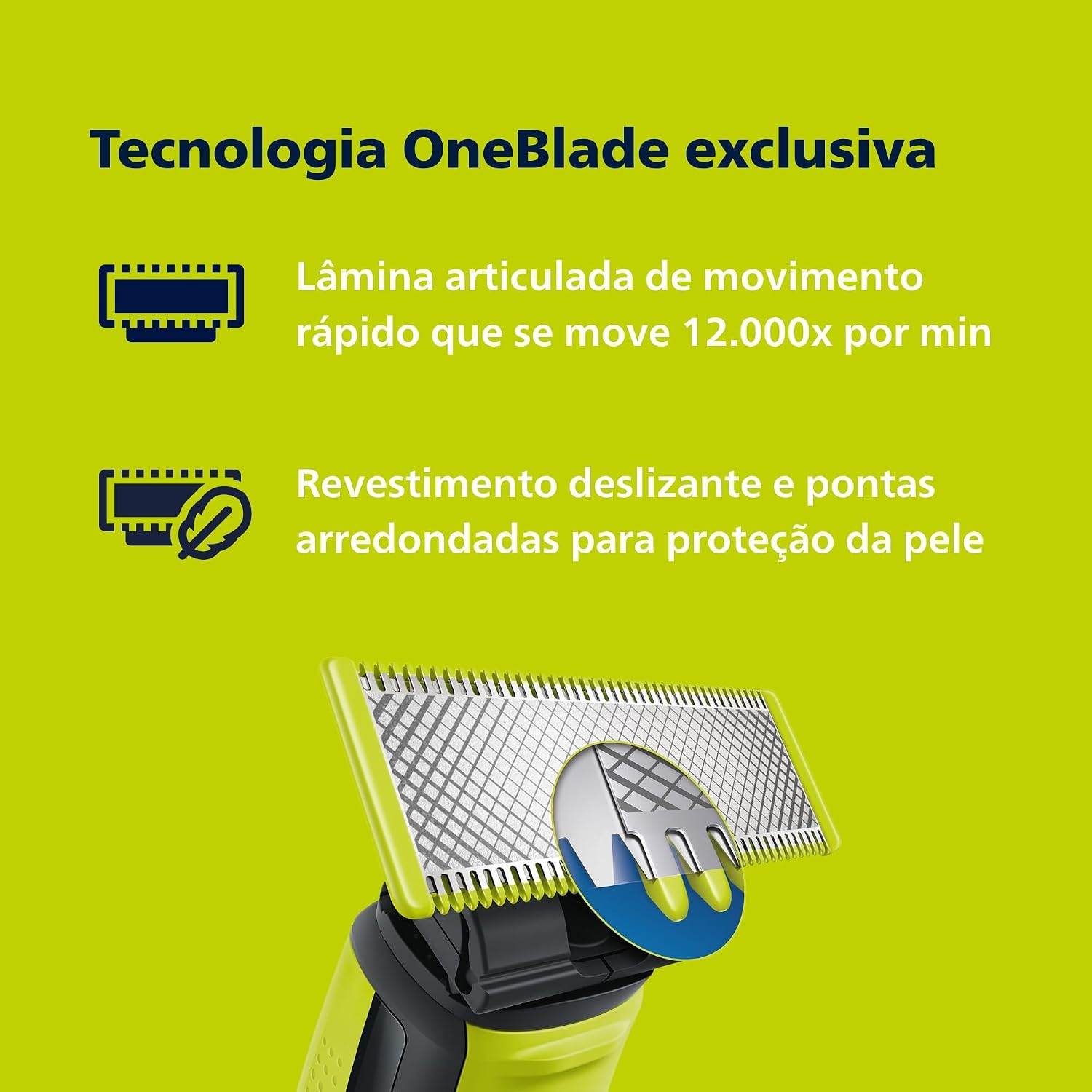 Aparador e Barbeador Philips OneBlade
