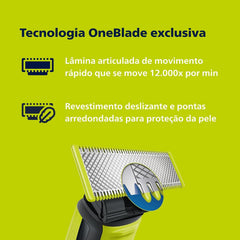 Aparador e Barbeador Philips OneBlade