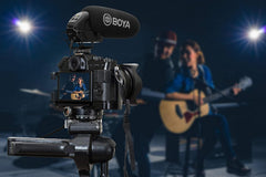 Microfone Shotgun Supercardioide BOYA BY-BM3031 para Câmeras DSLR