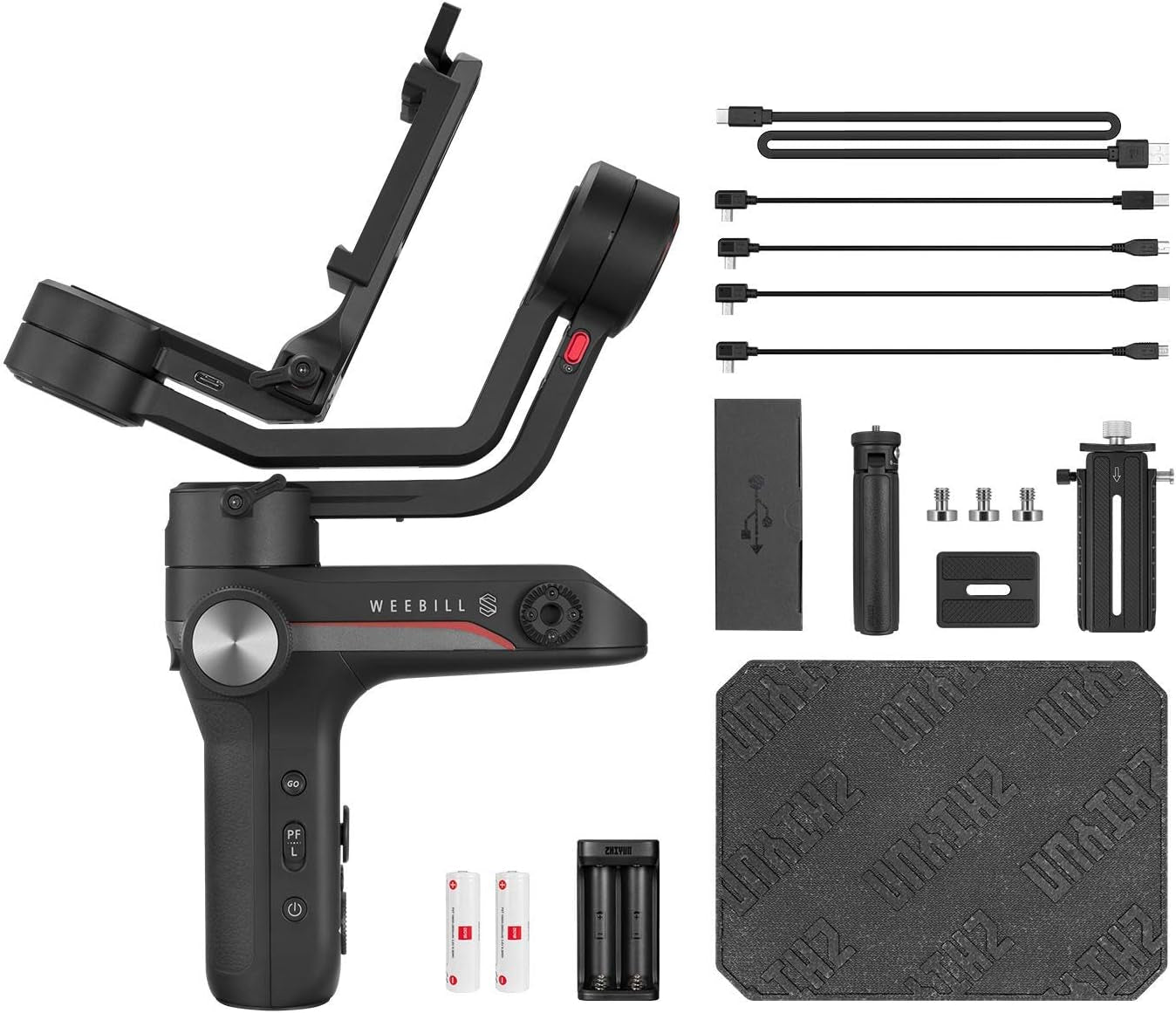 Zhiyun Weebill S – Estabilizador Gimbal de 3 Eixos para Câmeras Mirrorless e DSLR