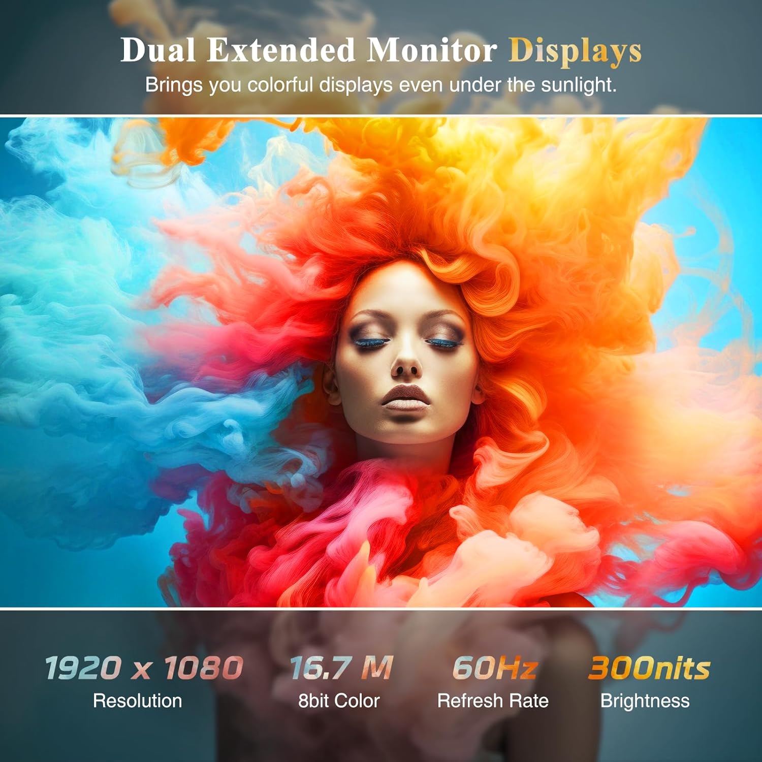 🖥️ S9 Monitor Portátil Duplo – 15,6" DOUBLE SCREEN