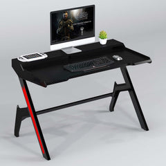 Mesa para Computador Gamer Racing Carbon Optik Preta GT-007N