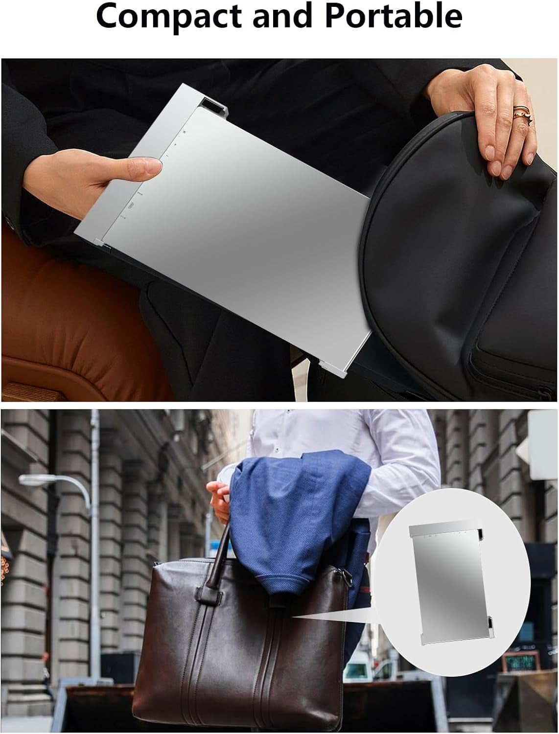 Portable Monitor – Extensor de Tela para Laptop IPS FHD 1080P – Modelos S14 (14") e S3 (15,4")