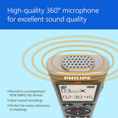 GRAVADOR DIGITAL DE VOZ PHILIPS VOICETRACER