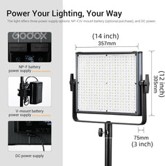 Godox LDX50Bi 14" LED Panel Bicolor 65 W