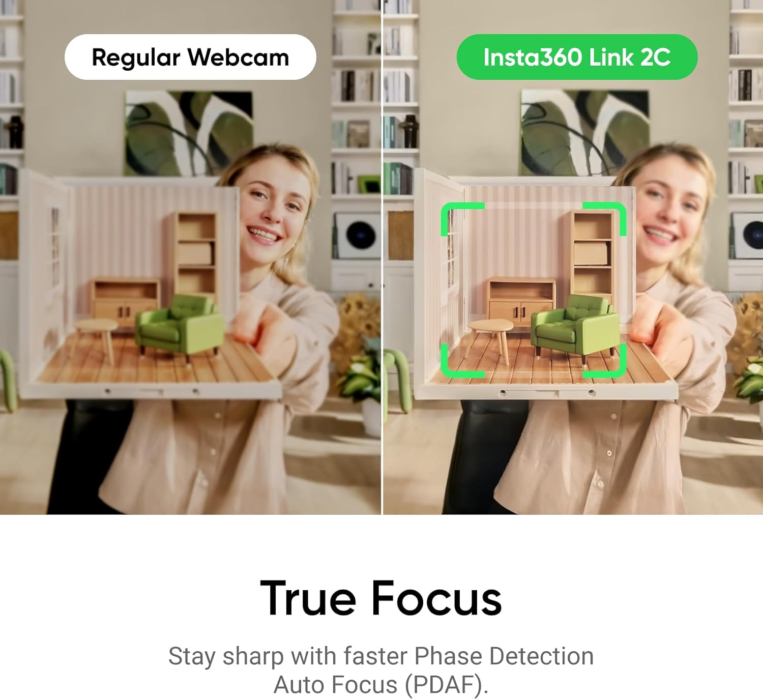 Webcam 4K AI Insta360 Link 2C