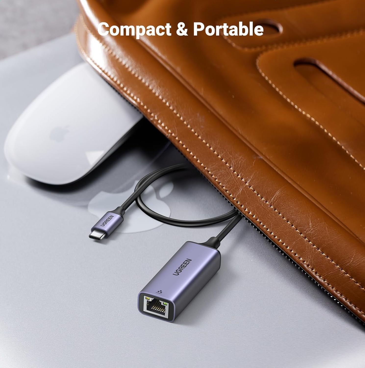 UGREEN Adaptador USB-C para Ethernet Gigabit 10/100/1000 Mbps – Modelo 40322