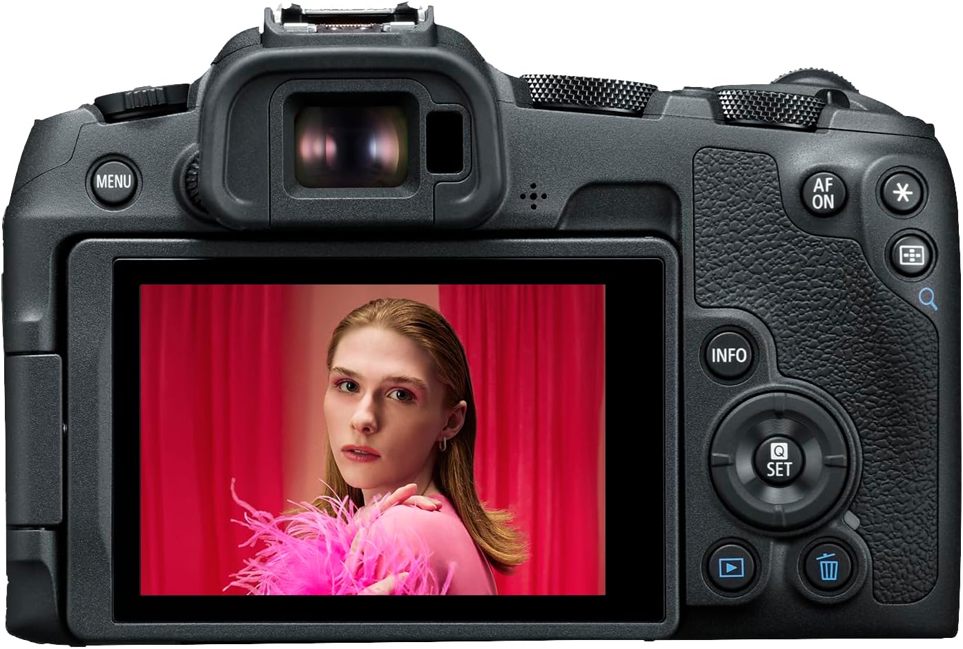 Câmera Mirrorless Full-Frame Canon EOS R8 com Lente RF 24-50mm f/4.5-6.3 IS STM