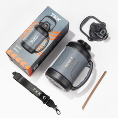 Garrafa Térmica TKK-2028 | 1,5 Litros com Canudo e Isolamento a Vácuo – 24h Frio / 12h Quente
