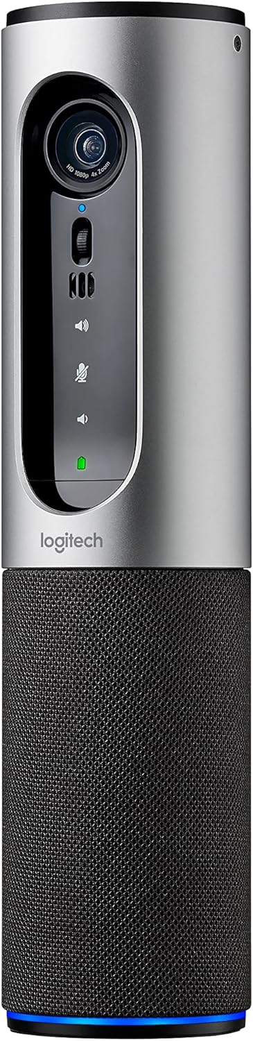 Logitech ConferenceCam Connect CC2000E – Solução de Colaboração em Vídeo Tudo-em-Um para Grupos Pequenos