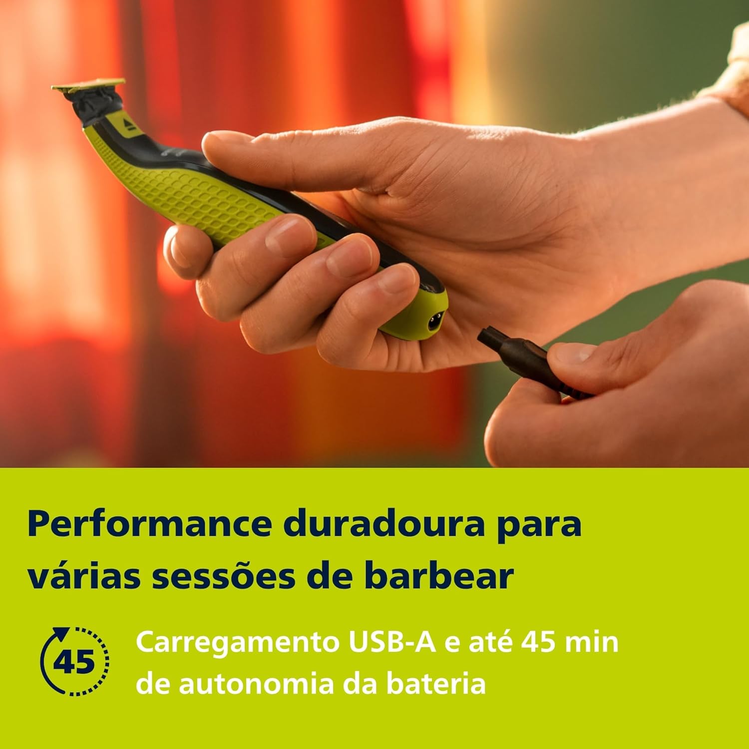 Aparador e Barbeador Philips OneBlade