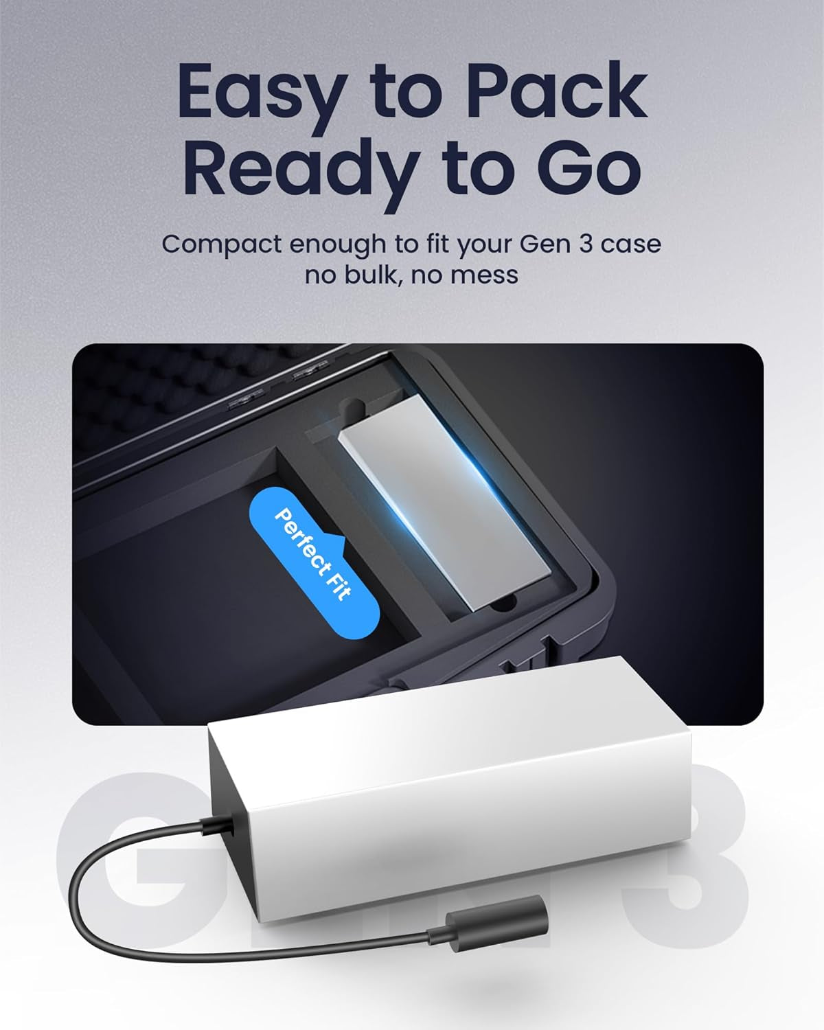Adaptador de Alimentação Starlink Gen 3 (Fonte de Energia Original)