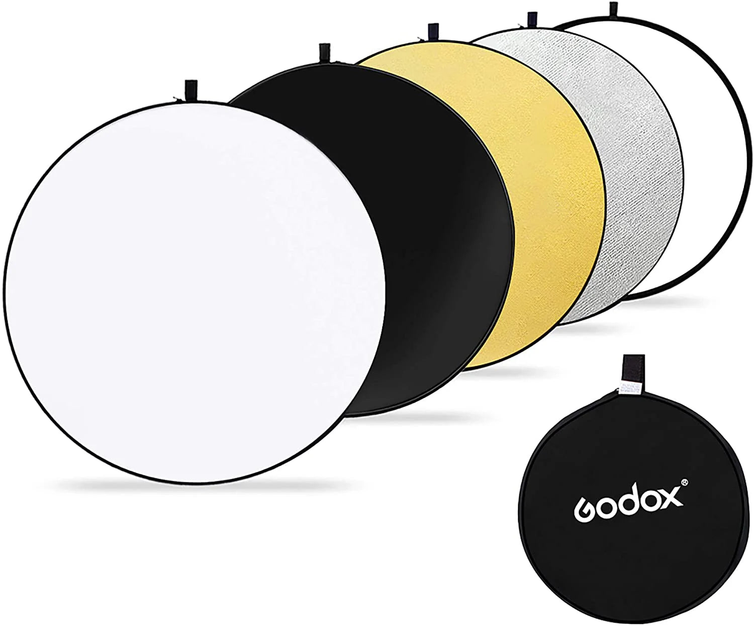 Placa Refletora 5 em 1 Godox RFT-05 (110 cm) – Difusor e Rebatedor Circular