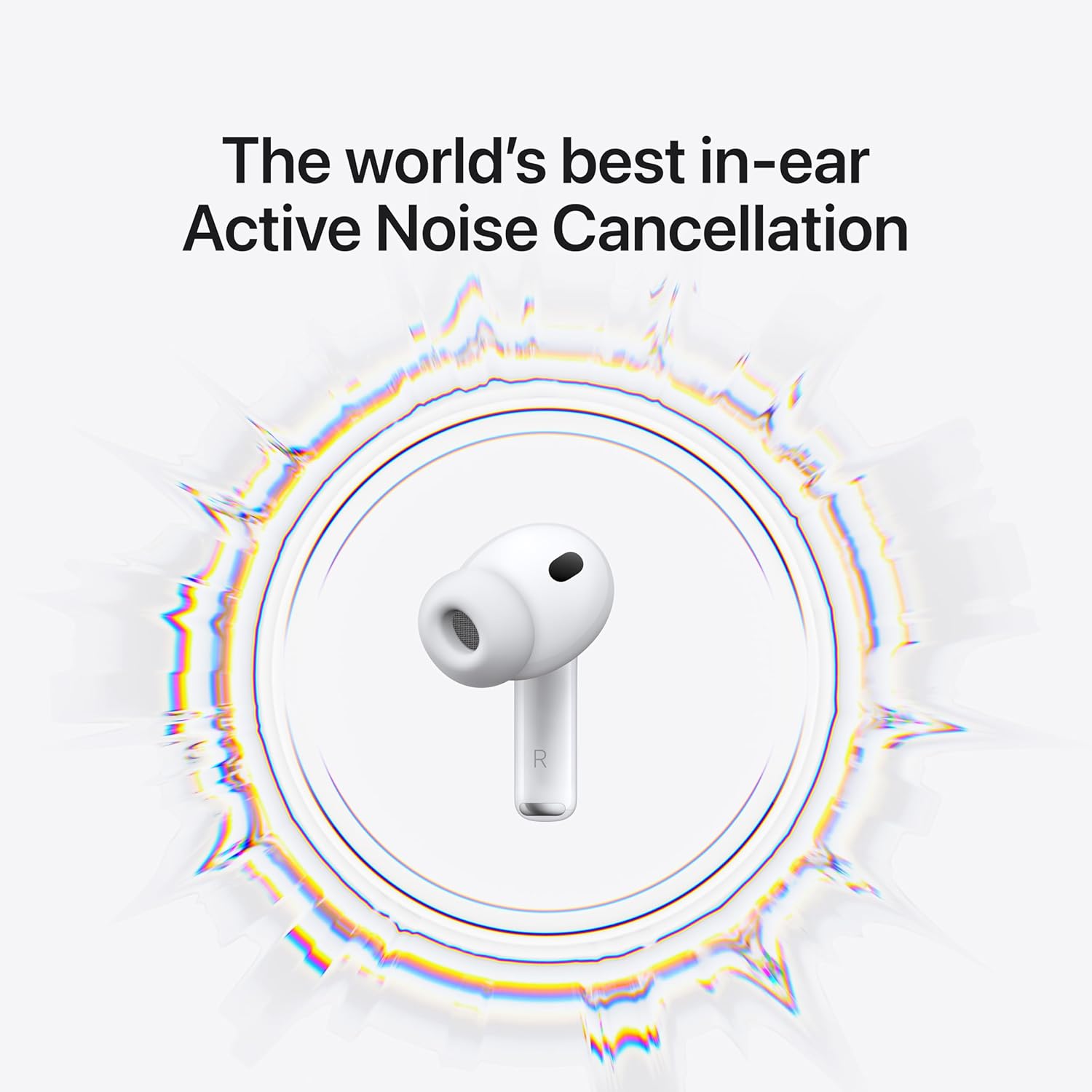 Apple AirPods Pro (3ª Geração) | Cancelamento Ativo de Ruído, Chip H2 e Áudio Espacial Personalizado