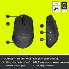 Logitech M280 Wireless Mouse – Sem Fio