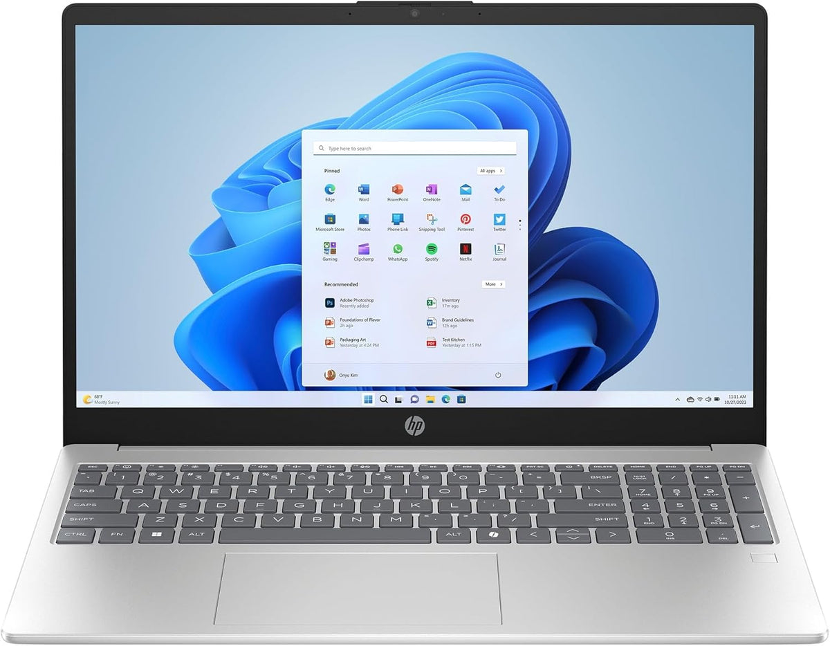 LAPTOP HP 15-fd0133wm | COMPACTO, EFICIENTE E FIÁVEL Processador Intel® Core™ i3 (8 Núcleos) | Ecrã 15.6" Full HD IPS | Armazenamento Rápido de 512 GB SSD