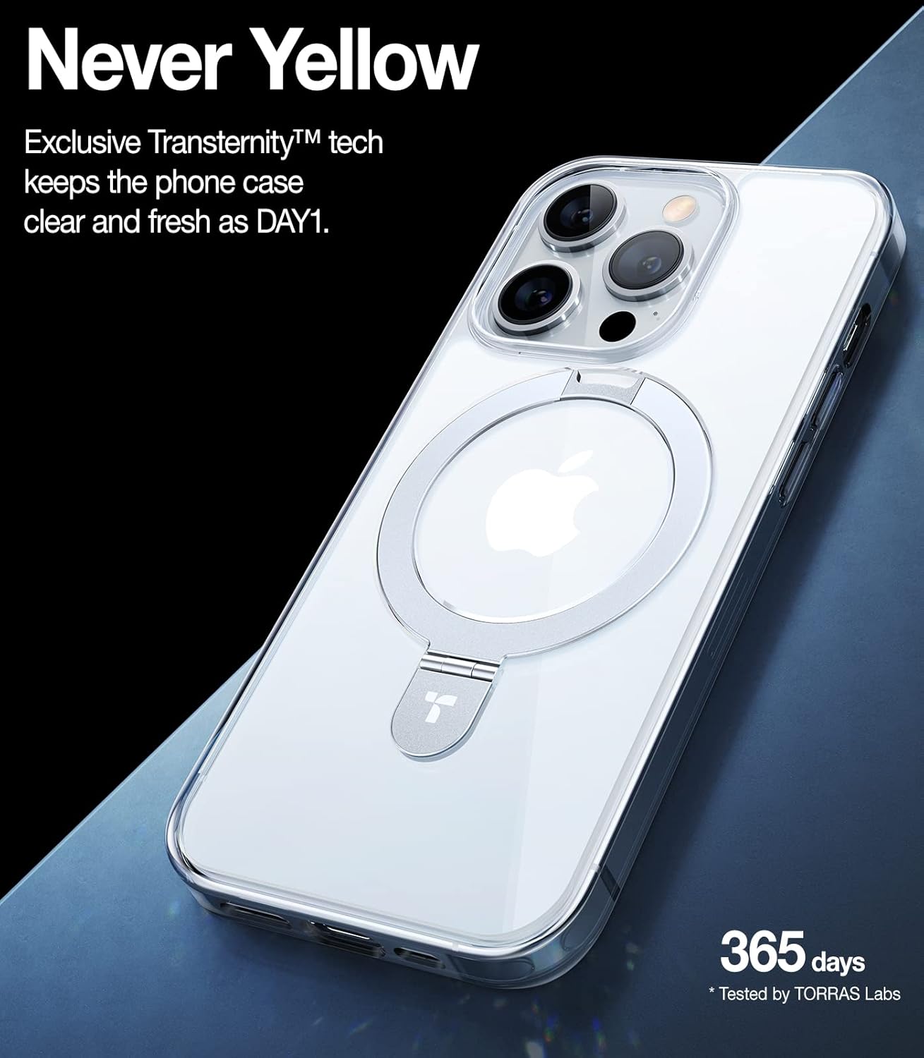 CAPA TORRAS TRANSPARENTE MAGNÉTICA (IPHONE 15 PRO MAX)