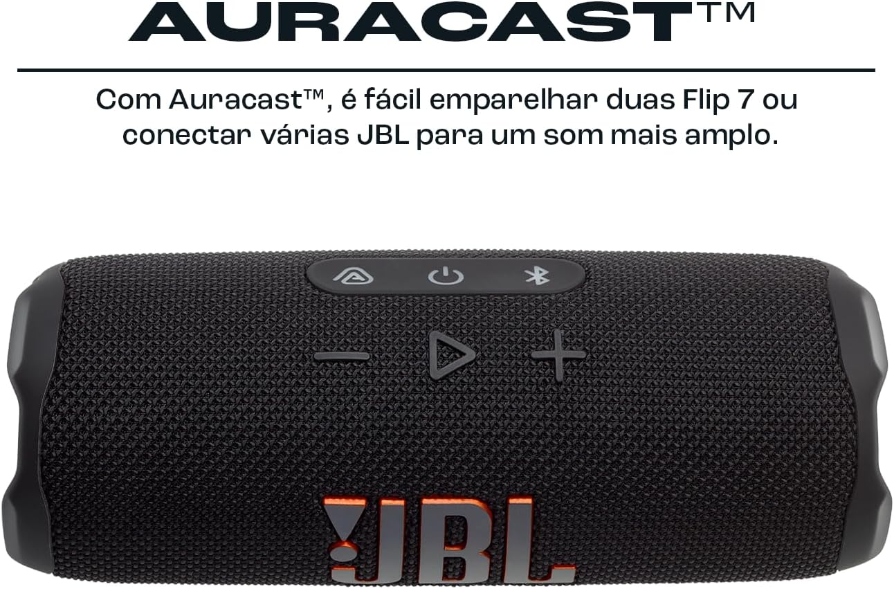 Caixa de Som Portátil Bluetooth JBL Flip 7