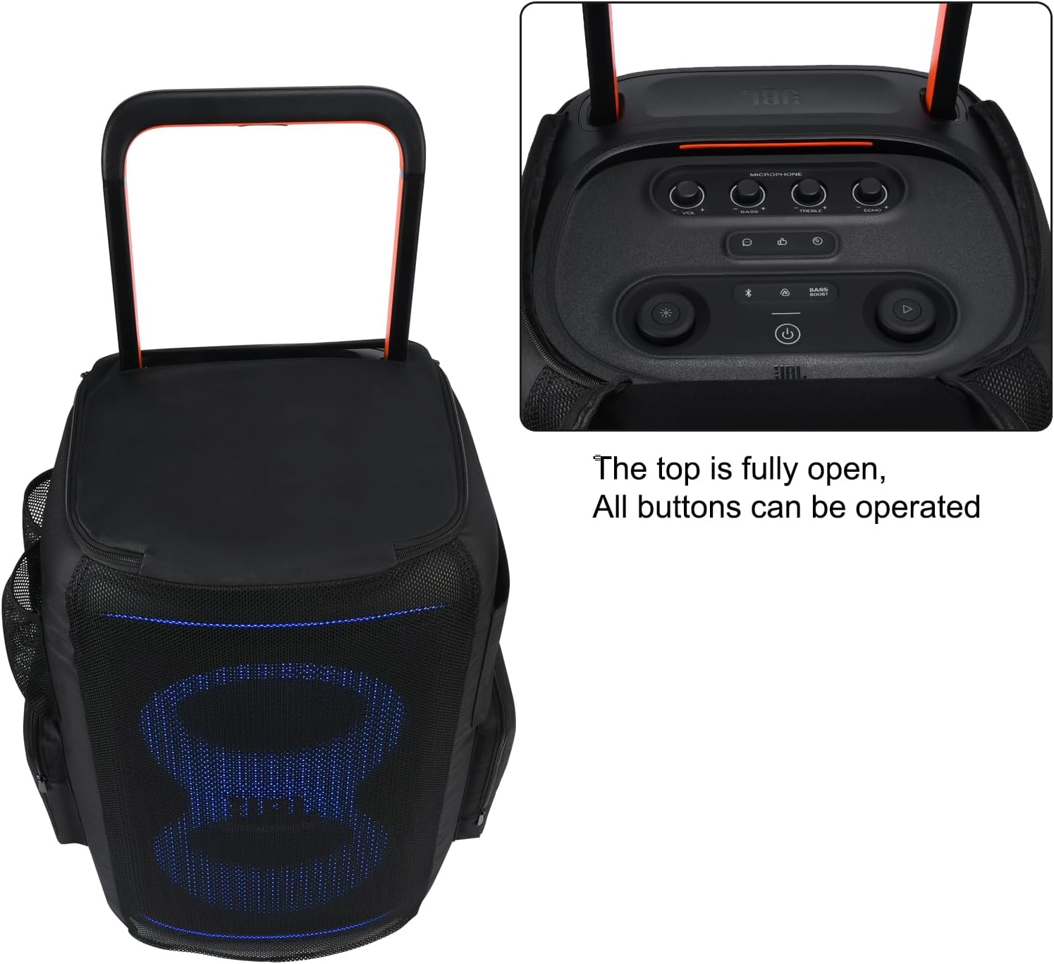 🎒 SP206 – Tampa Protetora contra Poeira para JBL PartyBox 520