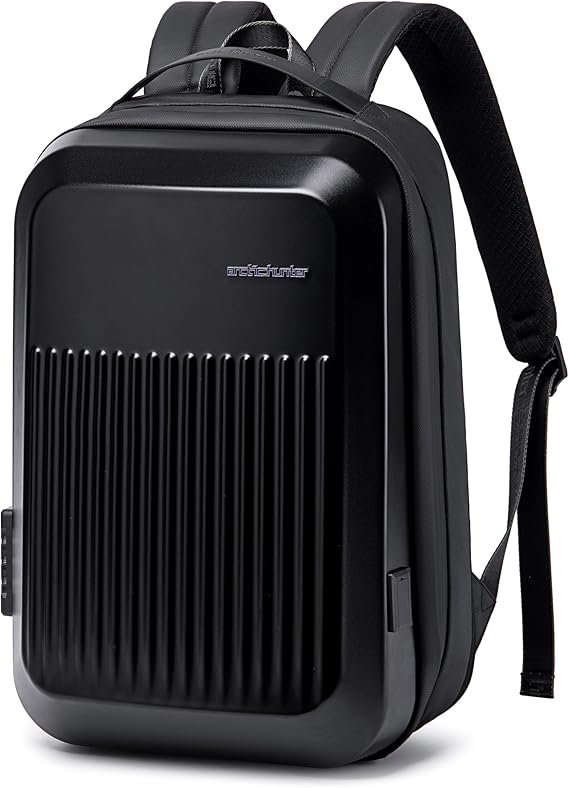 Arctic Hunter B00487 – Mochila Executiva Hard Shell Anti-Roubo e à Prova d'Água