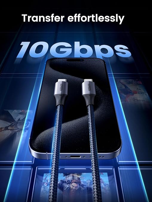 Ugreen 50998 – Cabo USB-C para USB-C