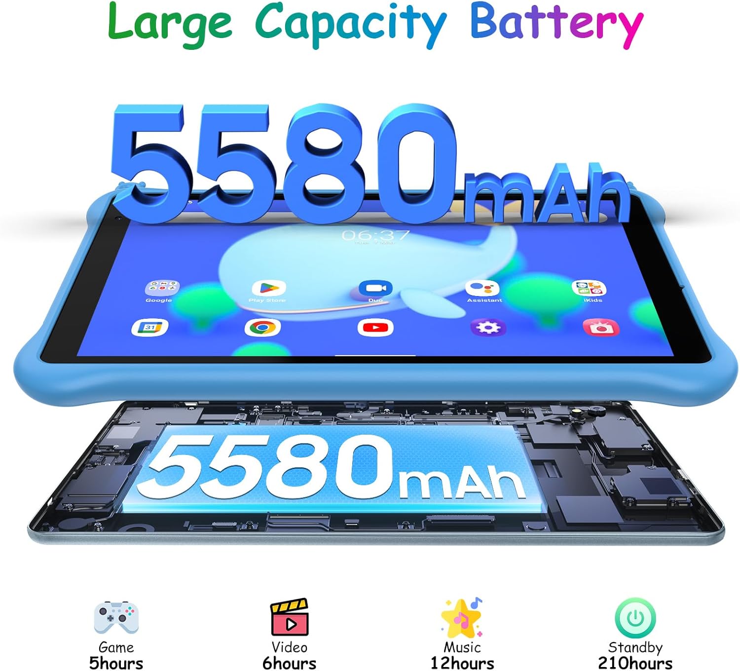 Blackview Tab 50 Kids – 3 GB RAM / 64 GB – Tablet Infantil 8″ Wi‑Fi