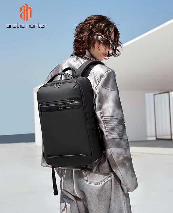 Mochila Arctic Hunter B00872 – Preto, Cinza & Khaki