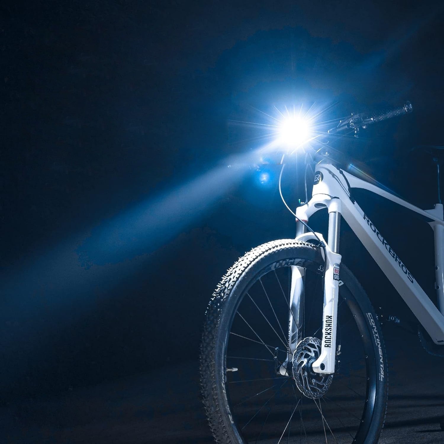 Luz Frontal de Bicicleta ROCKBROS 24710002001 (Preto)
