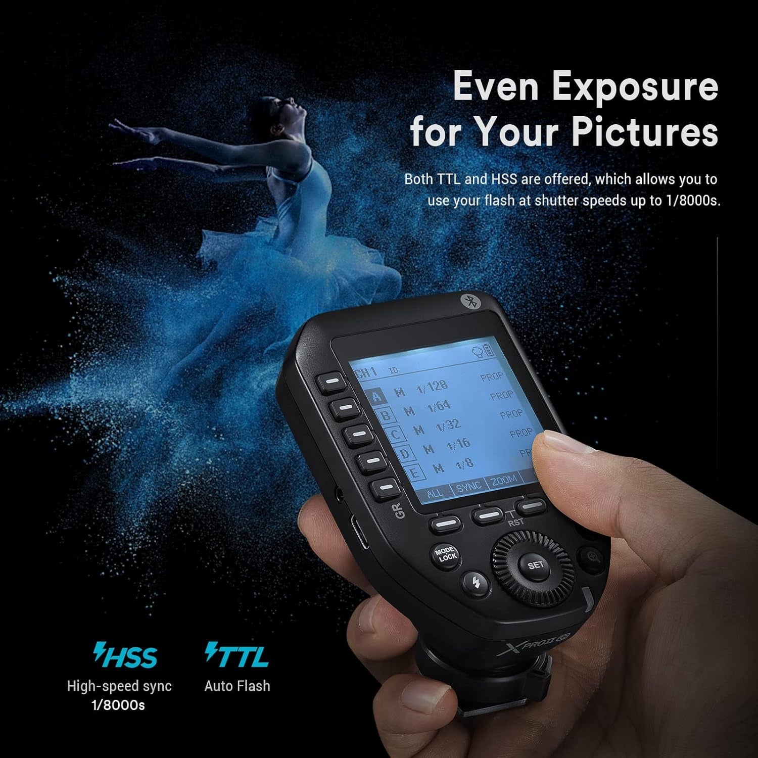 Godox XProII-C Trigger TTL Sem Fio para Canon