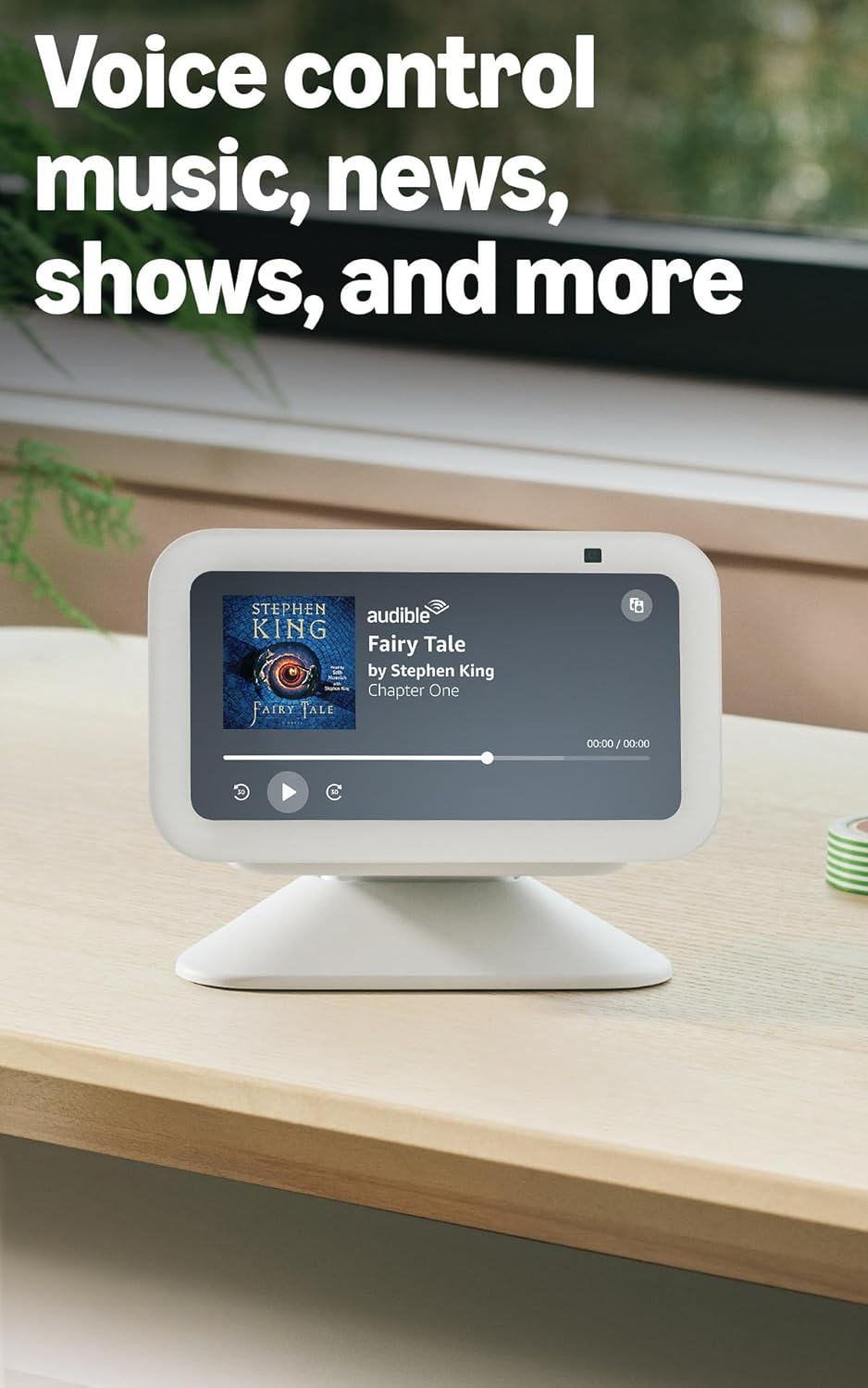 Smart Display Amazon Echo Show 5 com Alexa Ecrã Tátil de 5,5" Altifalante Full-Range e Câmara Integrada