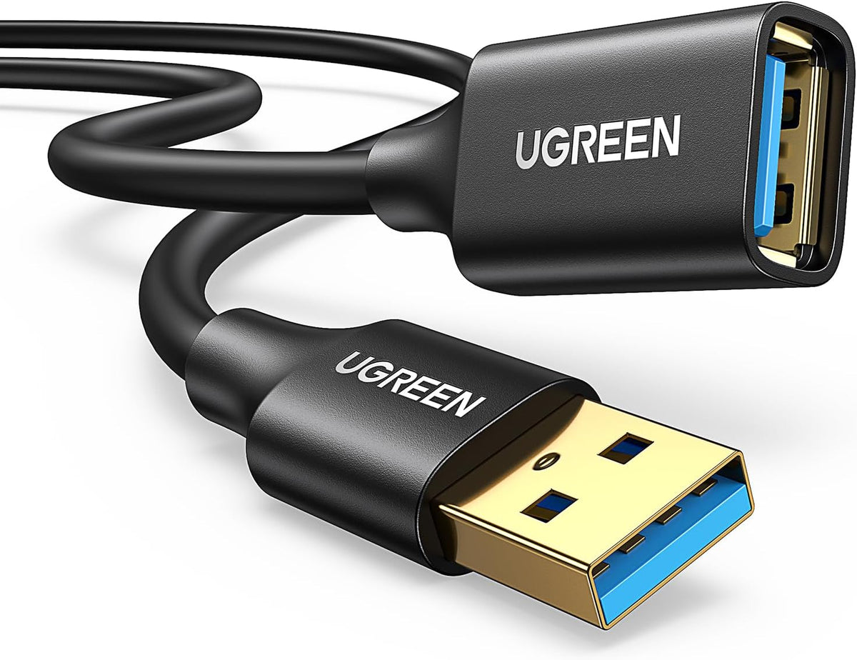 Cabo Extensor UGREEN USB 3.0 A Macho para A Fêmea – 1 Metro (10368)