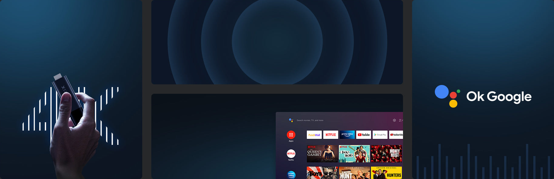 Xiaomi TV Stick 4K – Android TV 11 com Resolução Ultra HD