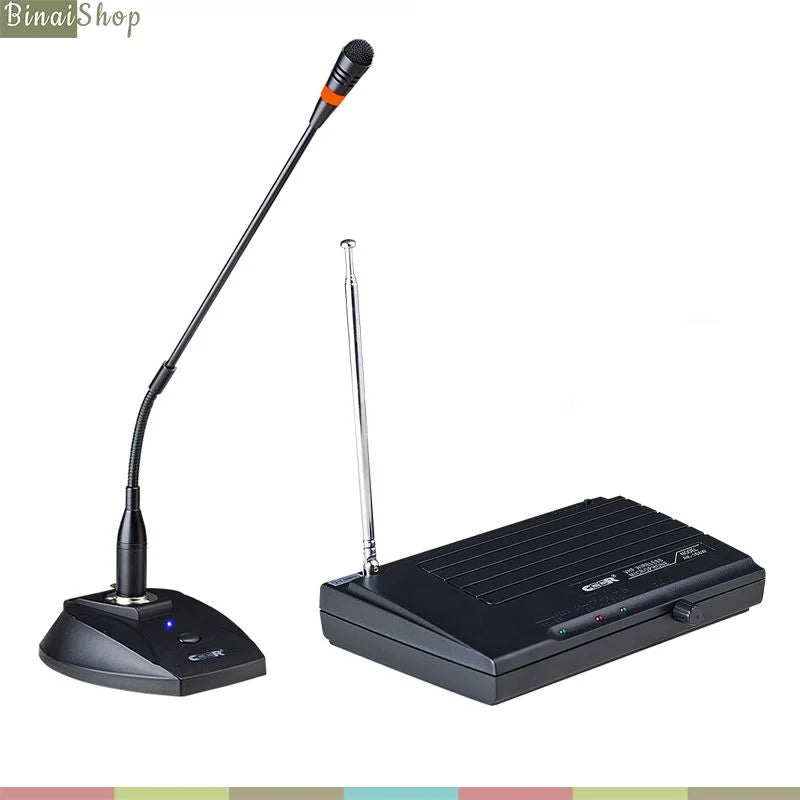 Sistema de Microfone de Conferência Sem Fio Solar Professional AK-168W