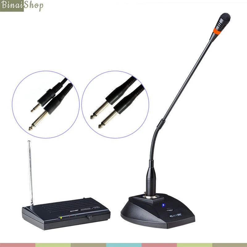 Sistema de Microfone de Conferência Sem Fio Solar Professional AK-168W