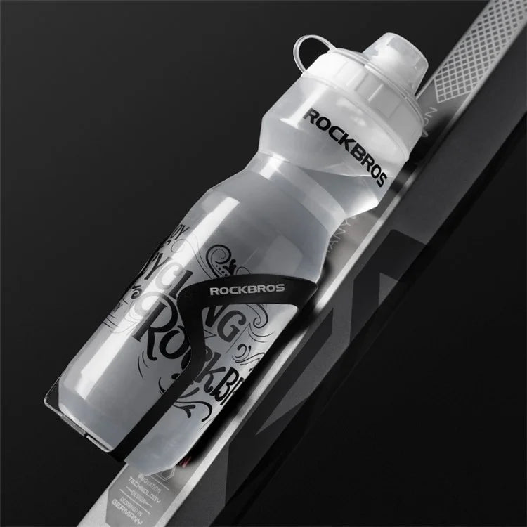 Garrafa de Água ROCKBROS DCBT69 – 750ml, Ergonômica e Resistente