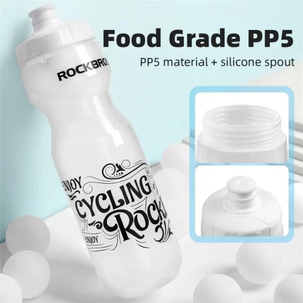 Garrafa de Água ROCKBROS DCBT69 – 750ml, Ergonômica e Resistente