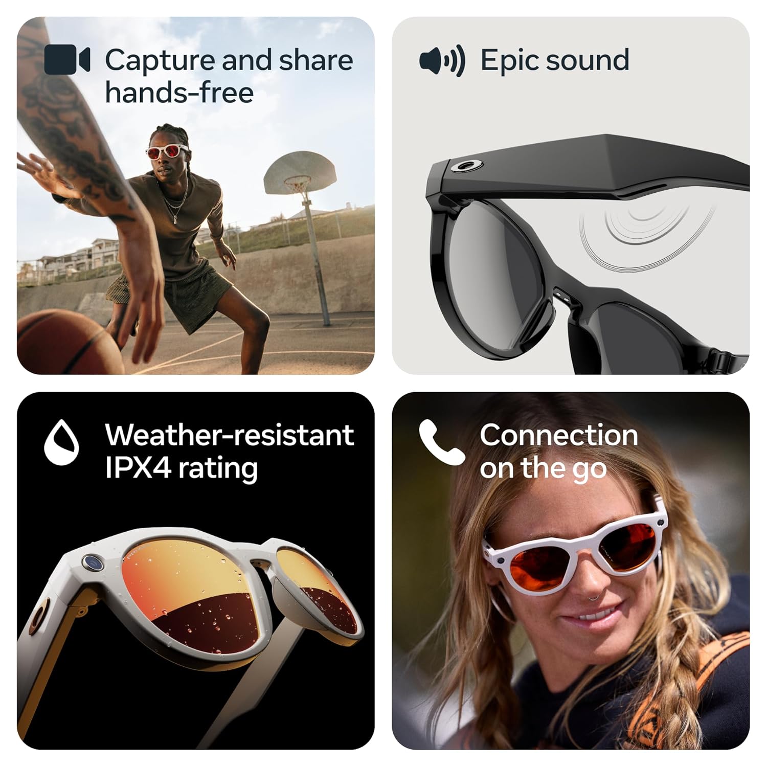 Óculos Inteligentes Oakley Meta HSTN Black com Lentes Clear (S51)