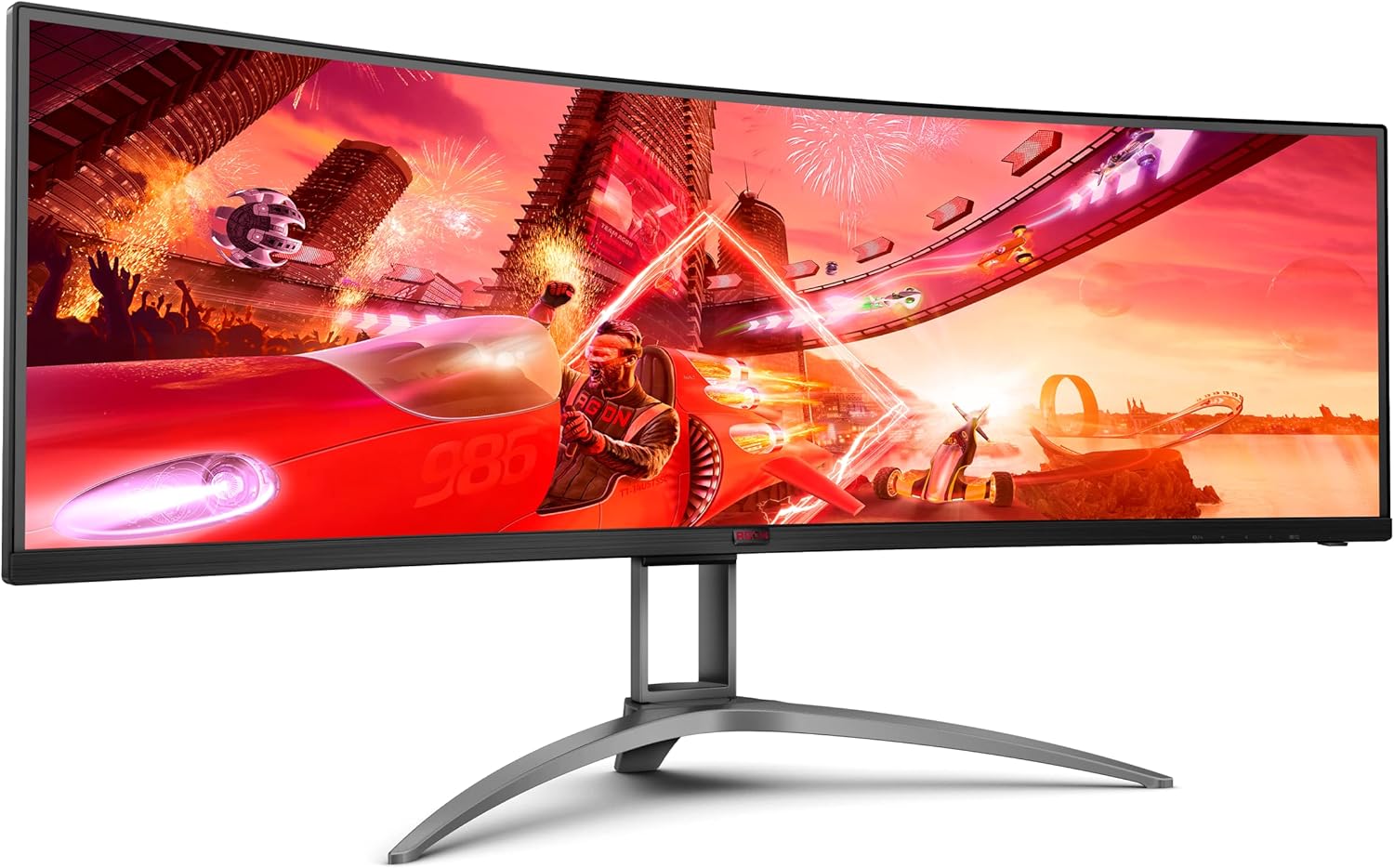 Monitor Gaming Curvo AOC AGON 49" (AG493QCX) – Super Ultra-Wide 144Hz 1ms