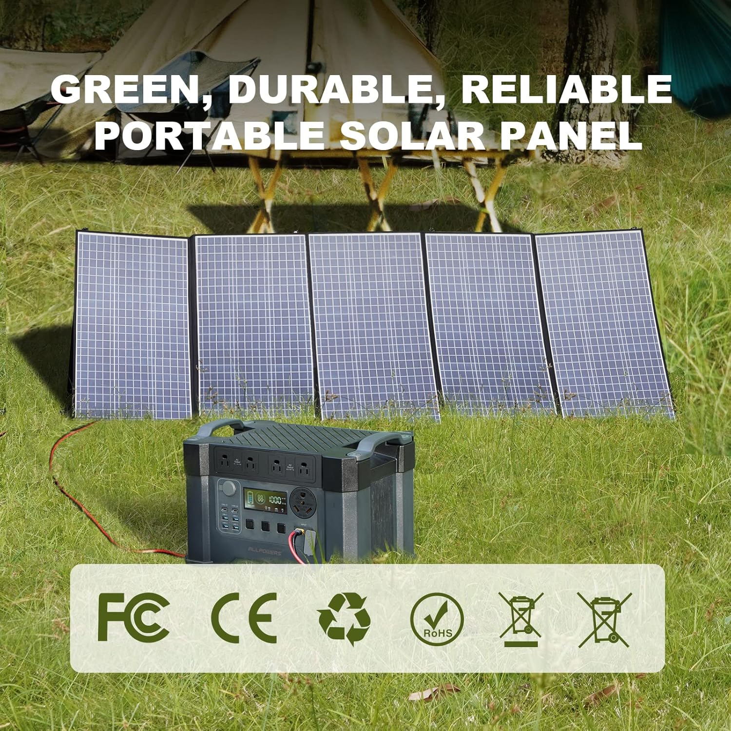 Painel Solar Portátil ALLPOWERS SP037 - 400W