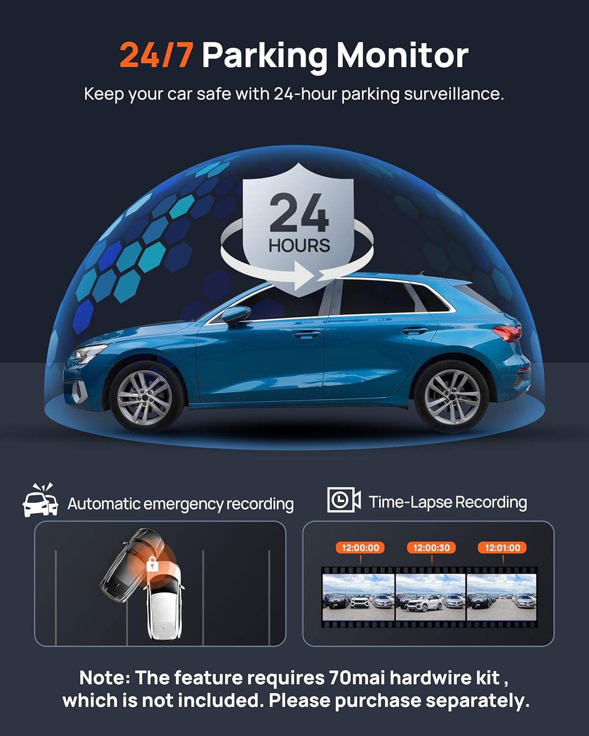 Produto: 70mai Dash Cam A500S Marca: Xiaomi (70mai)