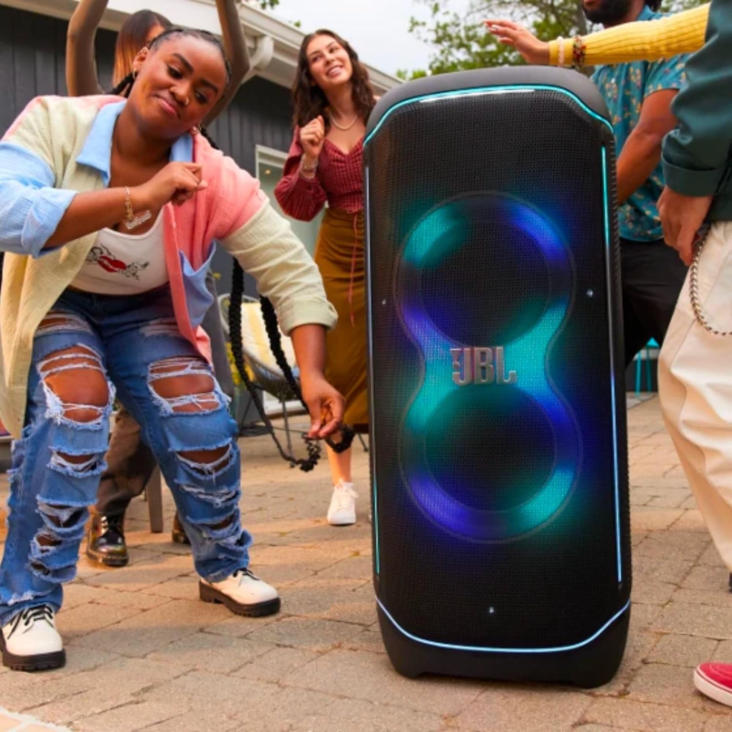 🔊 JBL PartyBox Ultimate – Coluna de Festa com Som Imersivo e Show de Luzes