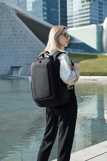 Arctic Hunter New B00554 – Mochila Resistente à Água com Compartimento para Laptop 15,6” Cor: Cinza (GREY) / Preto (BLACK)