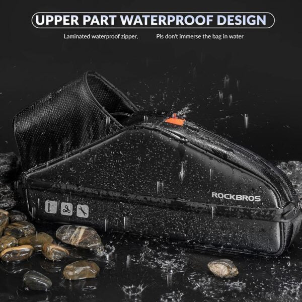 ROCKBROS Bicycle Bag Waterproof – Bolsa Triangular para Bicicleta