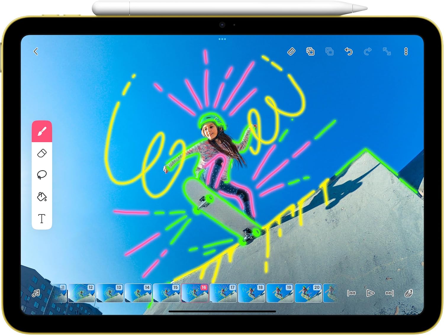 Caneta Stylus Apple Pencil (USB-C) para iPad