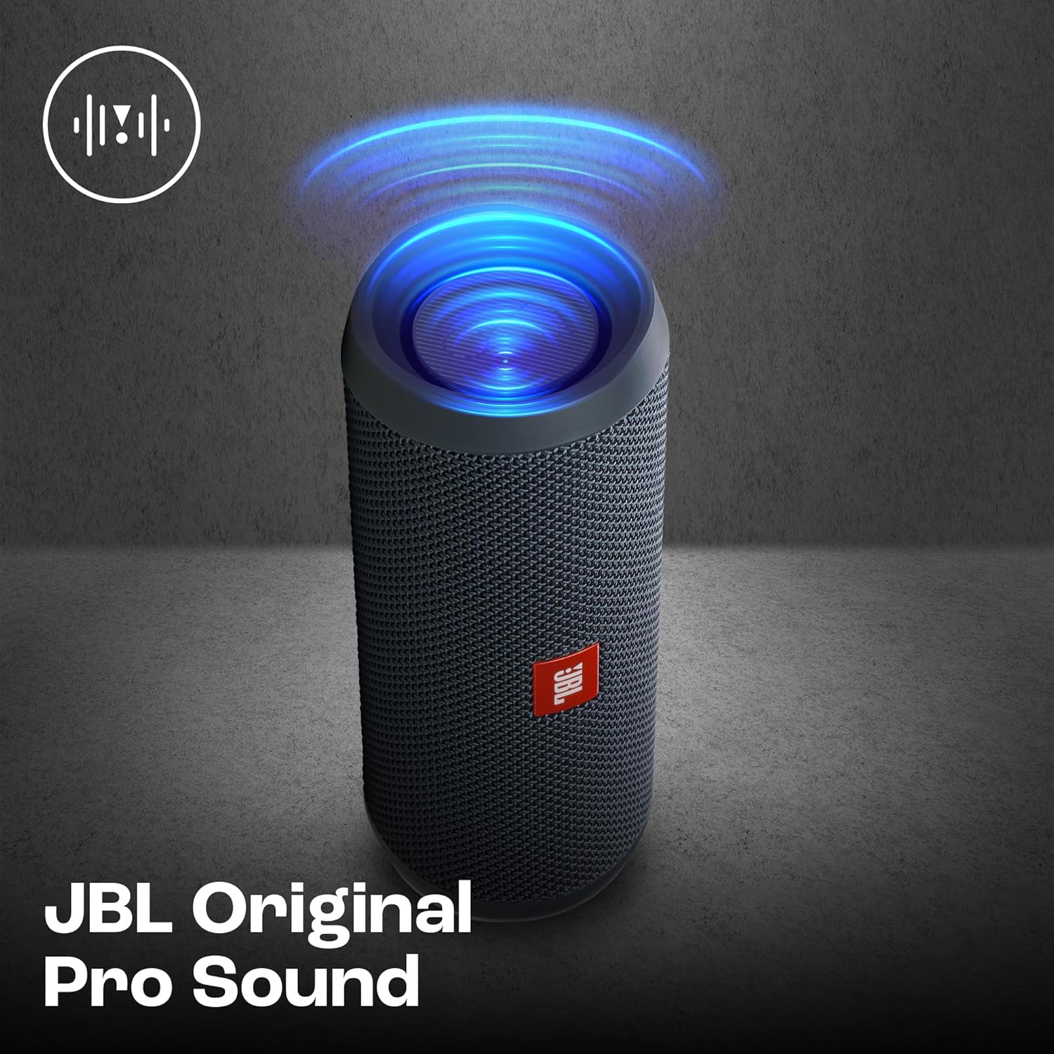 Coluna Bluetooth Portátil JBL Flip Essential 2 | Potência de 20W RMS, Até 10 Horas de Bateria, Certificação IPX7 À Prova D’água e Conexão Tipo-C